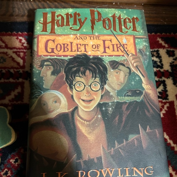 2- Harry Potter Books- Goblet of Fire & 
Chamber of Secrets - Picture 3 of 3